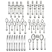 Napoleon Bee 45 Piece Flatware Set