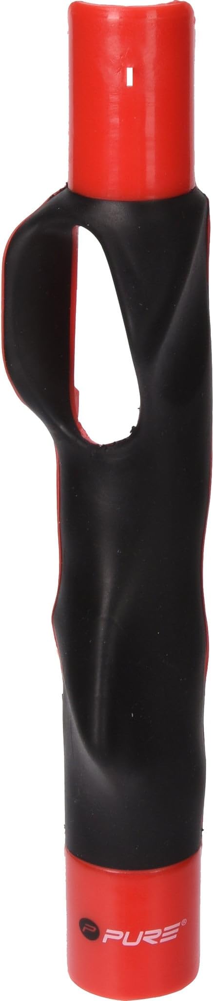 Pure2Improve Grip Trainer Club Attachment, Right Handed Golf Grip Trainer Attachment for Improving Hand Positioning, Black and Red