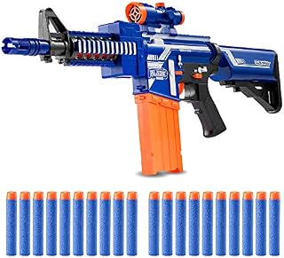 Zetz Brands Semi-Automatic Toy Sniper Rifle with 20 Darts, Load Cartridge & Sight
