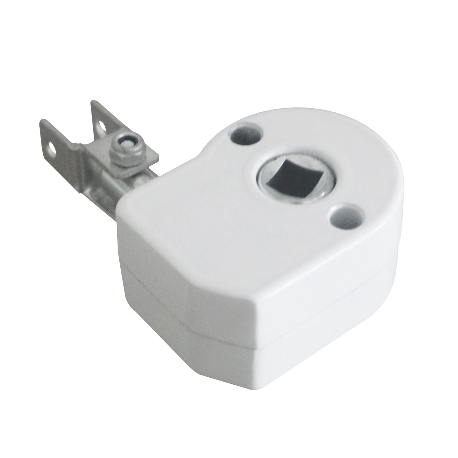 Treuil Store banne Manuel pour Store banne Coffre Bras Enrouleur Exterieur pièces détachées terrasse Caravane Exterieur Camping Car auvent Caravane (Blanc, avec Boucle de Fixation 6pc)