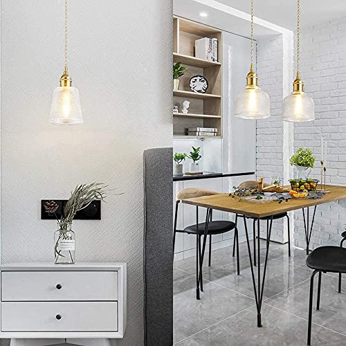 Lámpara colgante para isla de cocina con pantalla E27 estilo nórdico 4
