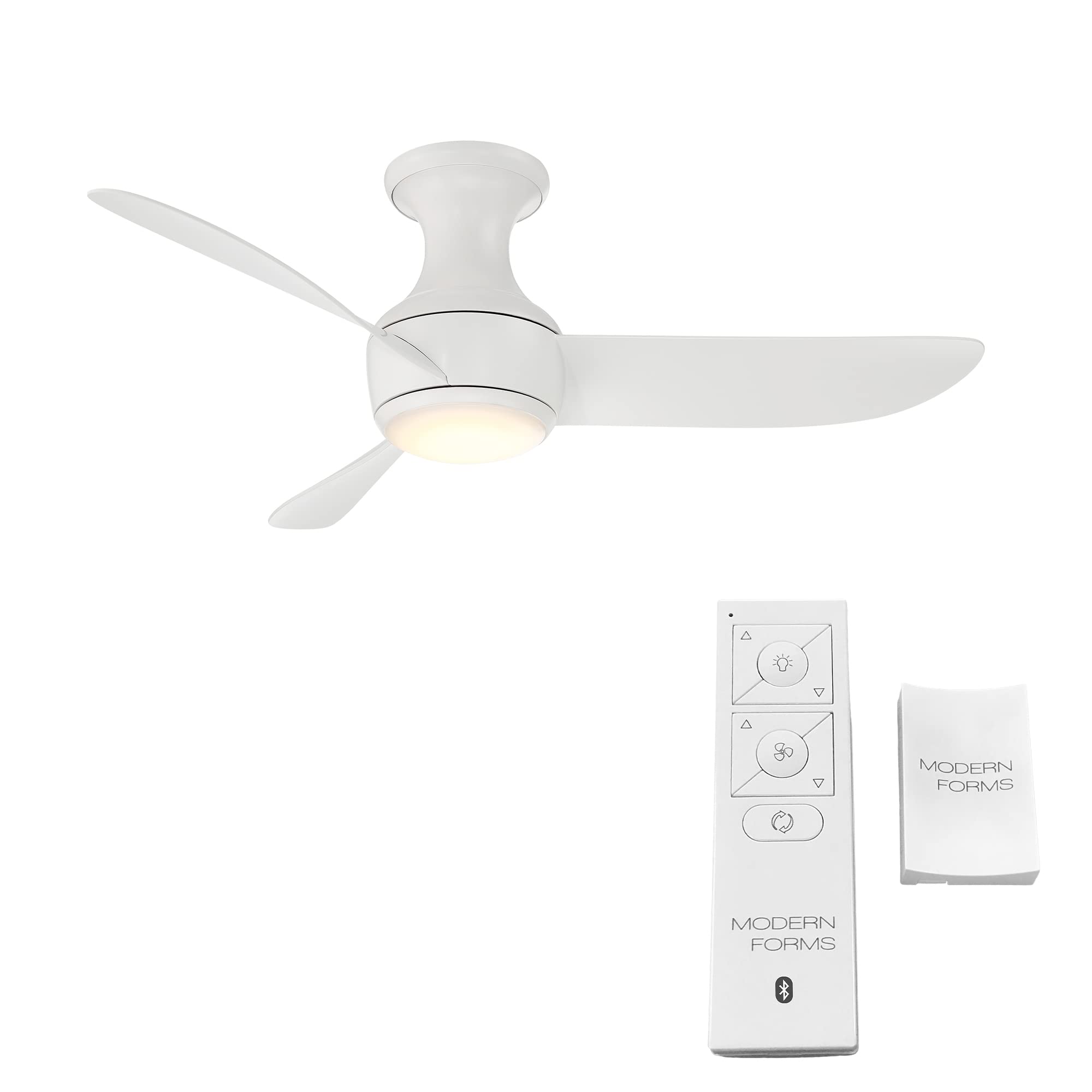 Corona Smart Indoor and Outdoor 3-Blade Flush Mount Ceiling Corona Smart Indoor and Outdoor 3-Blade Flush Mount Ceiling