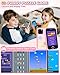 Kids Smart Phone for Girls, Upgraded 3.5'' Touchscreen Phone for Kids Age 3-8, Christmas Birthday Gifts, Dual Camera Music Player Puzzle Games, Learning Toy for 3 4 5 6 7 8 Year Old Girls