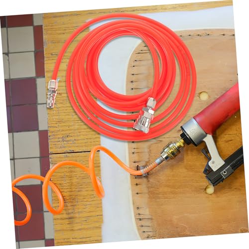 Manguera de aire comprimido flexible Alipis con conector para compresor de alta presión 7