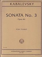 Kabalevsky: Sonata No. 3, Opus 46 - Piano Solo B00FAV8XTO Book Cover
