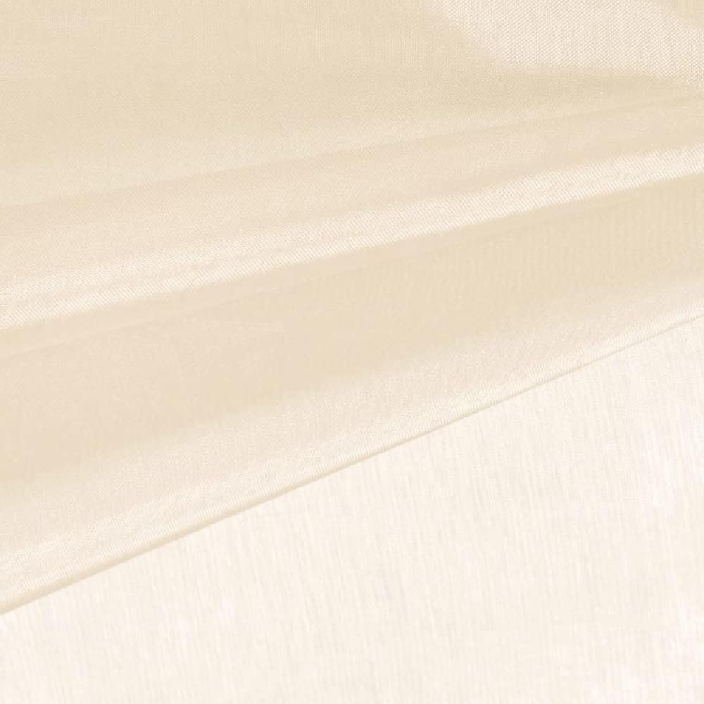 59 Cream Organza Fabric by The Bolt - 10 Yards