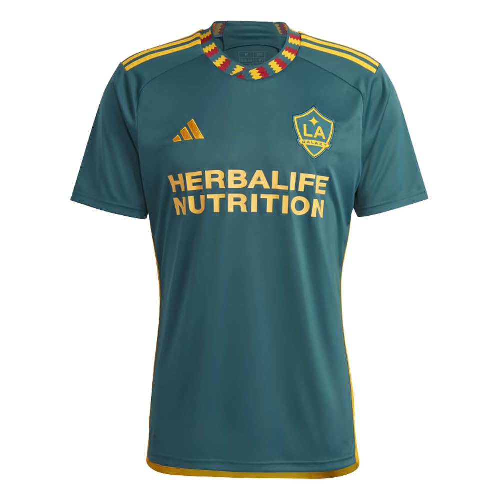 adidas LA Galaxy Men's Away Jersey 23/24 (US, Alpha, XX-Large, Regular, Regular, Polyester)