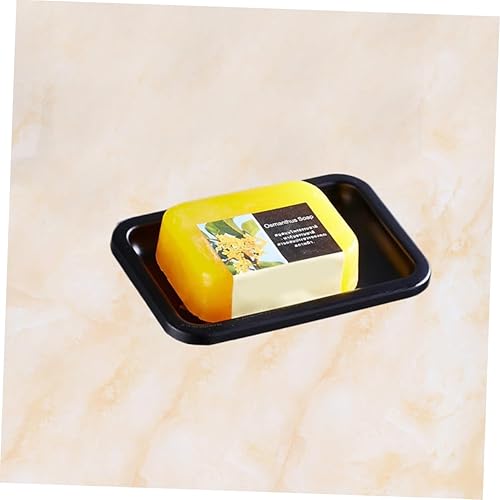 Miniatura 9 de Cabilock Placa de jabón de pared para baño y jabón, caja de almacenamiento de jabón, caja de jabón, soporte de jabón montado en la pared, bandeja de