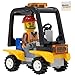 LEGO City: Airport Construction Worker Minifigure with Service Car