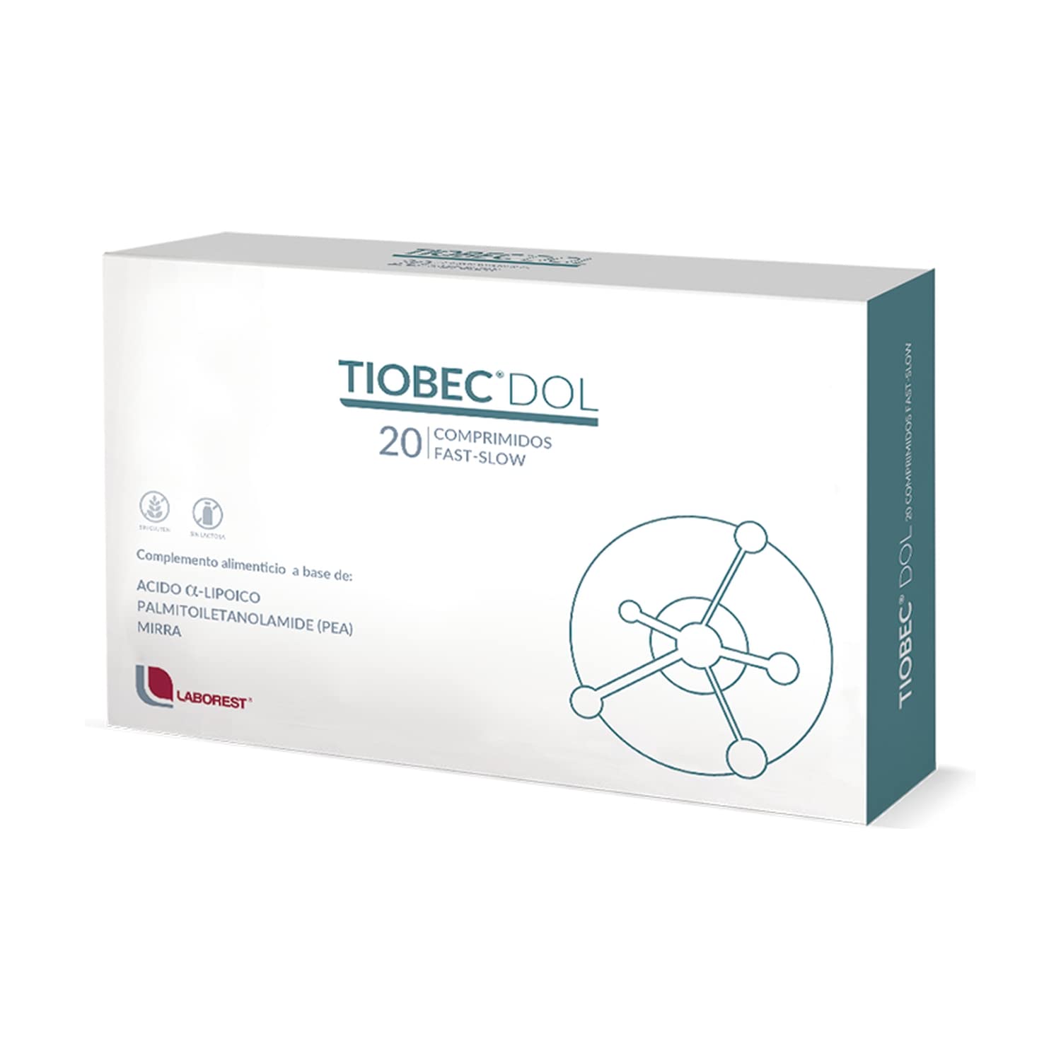 Uriach Medical Tiobec Dol Comprimidos Fast-Slow 20 Tablets