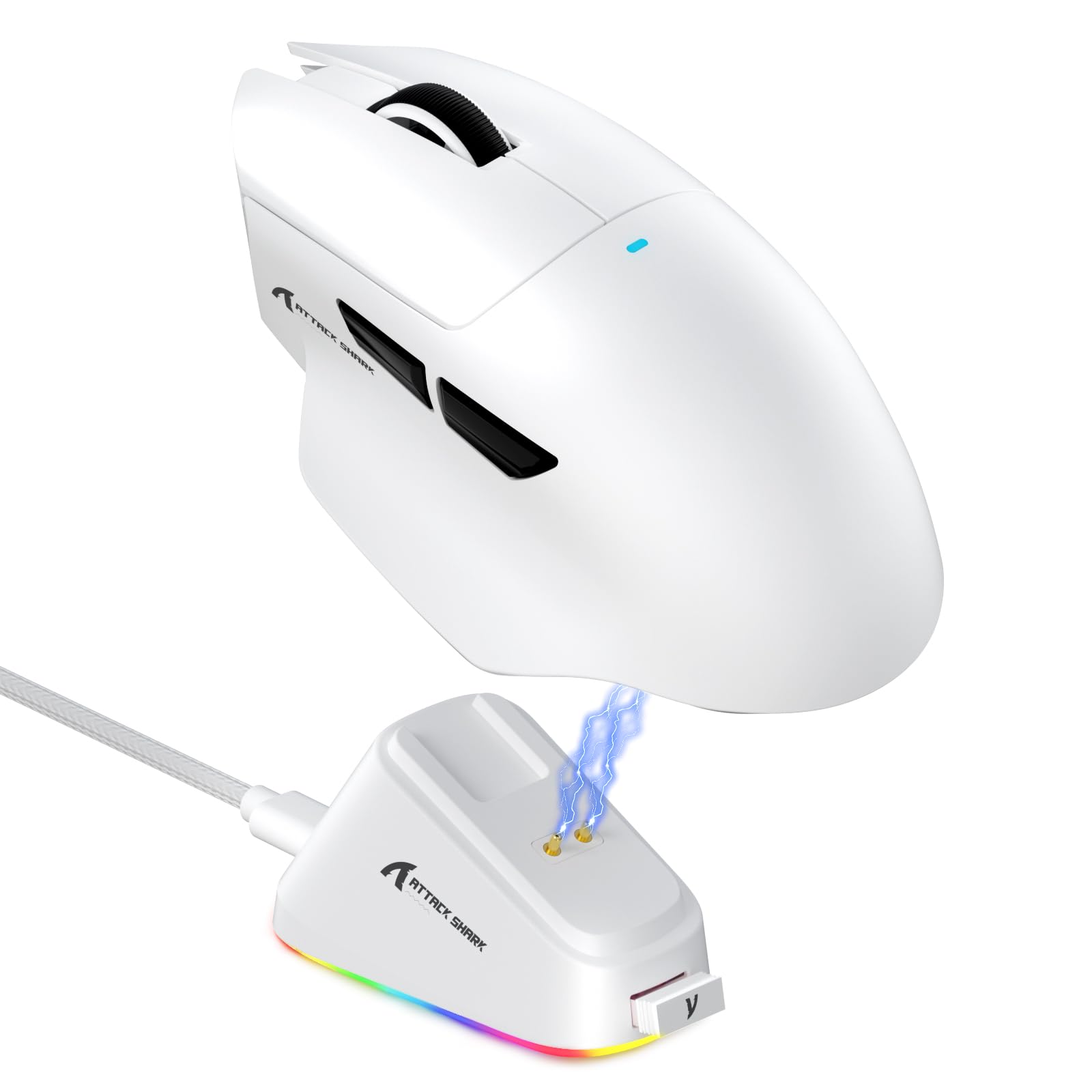 Amazon | MAMBASNAKE x ATTACK SHARK V6 ゲーミングマウス ワイヤレス