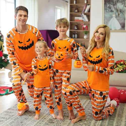 Family Matching Halloween Ghostface Pajamas Set, Funny Printed PJs Holiday Lounge Wear Sleepwear for Couples Men Women4