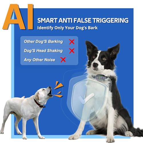 image for CANDYDOG Dog Bark Collar, Bark Collar for Large & Medium Small Dogs - 
