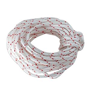 Recoil Starter Rope Pull Cord 10-Meter(Diameter:4.5mm) Compatible with Stihl Husqvarna Poulan Lawn Mower Chainsaw String Trimmer Edger Brush Cutter Engine Parts