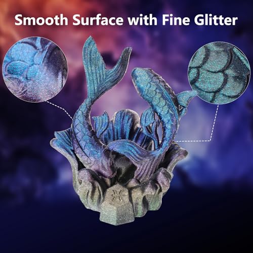 Image of ERYONE Burnt Titanium Rainbow PLA Filament 3D Printer 1.75mm + /-0.03mm, 1kg(2.2LBS) /Spool, Iridescent(Rose&Dark Gold&Green&Blue&Purple Blue)