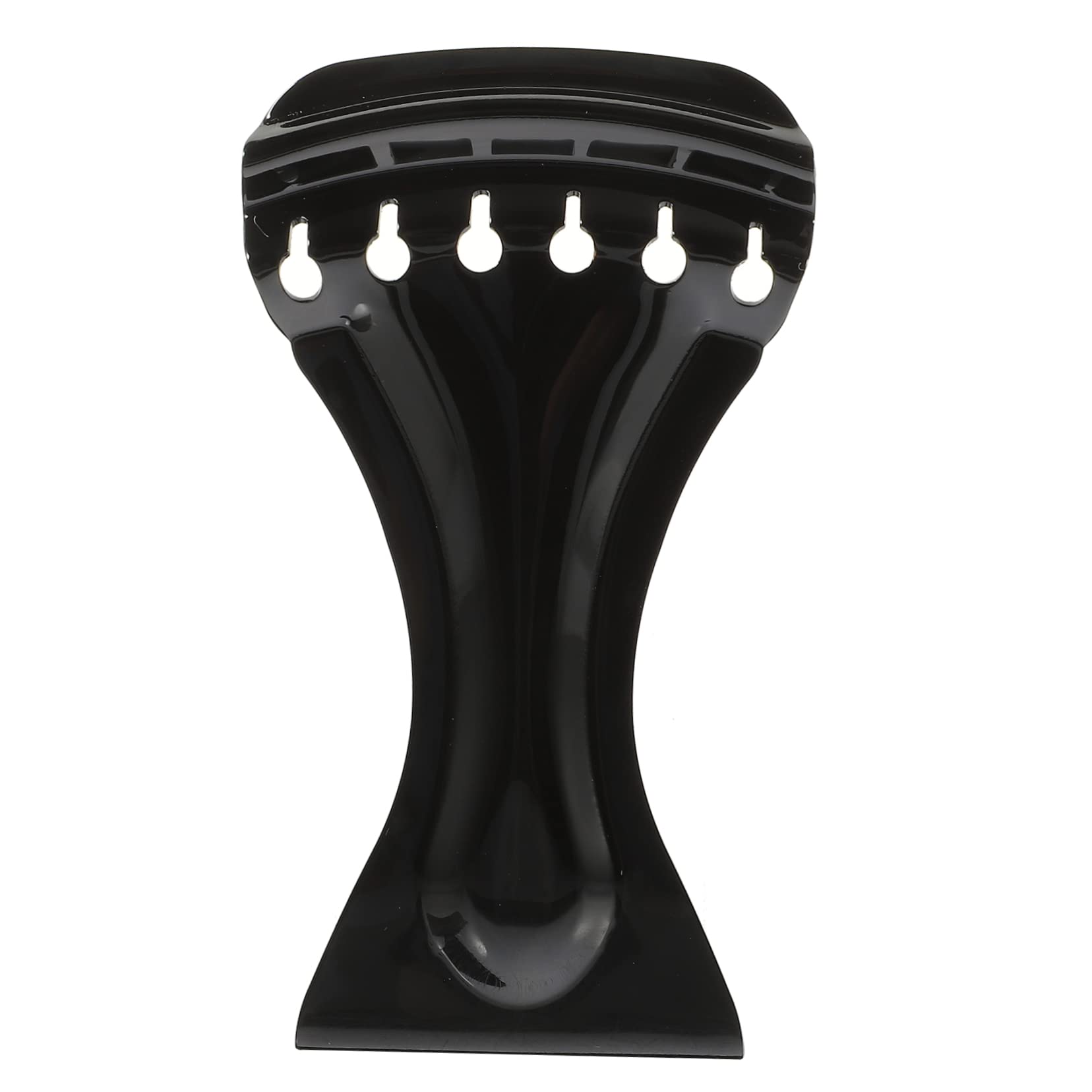 NULYLU Banjo Resonator Hardware Tailpiece for Guitar Zinc Chrome Plated Black 6 String Tailpiece Replacement