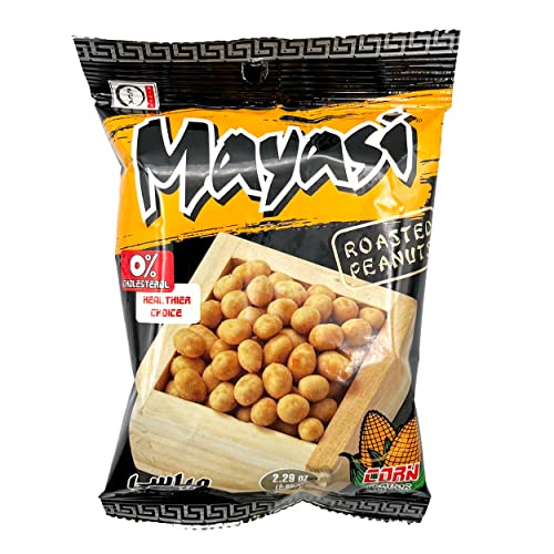 Mayasi Corn Flavor Japanese Style Peanuts Cacahuate Estilo Japones 2.33 oz. Bag (30 Pack)