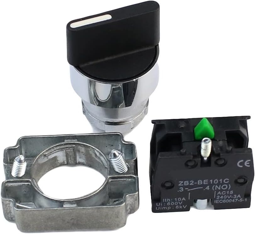 XB2-BD21 XB2-BD33 2/3 ポジション 1N0/1NC&amp;1NO/2NO ラッチング セルフロック/モーメンタ