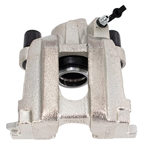 Image of TRQ Rear Driver and Passenger Side Brake Caliper Set Caliper Brackets Hardware Compatible with 05-08 Ford Escape 05-08 Mercury Mariner 05-06 Mazda Tribute 08 Mazda Tribute