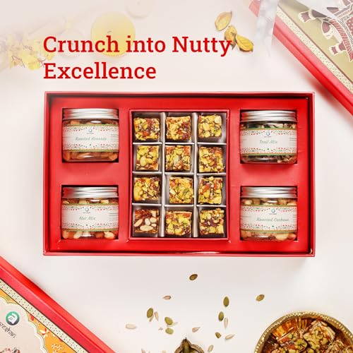 Image of Anveshan Sweets Dry Fruits Gift Box Pack of 5