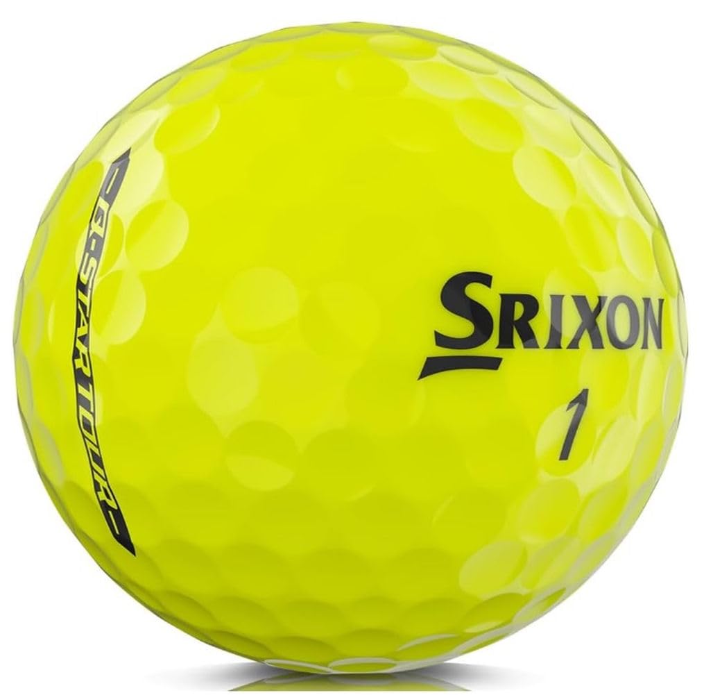 SrixonQ-Star Tour Golf Balls (Tour Yellow, 3pk) 1 Sleeve 2024
