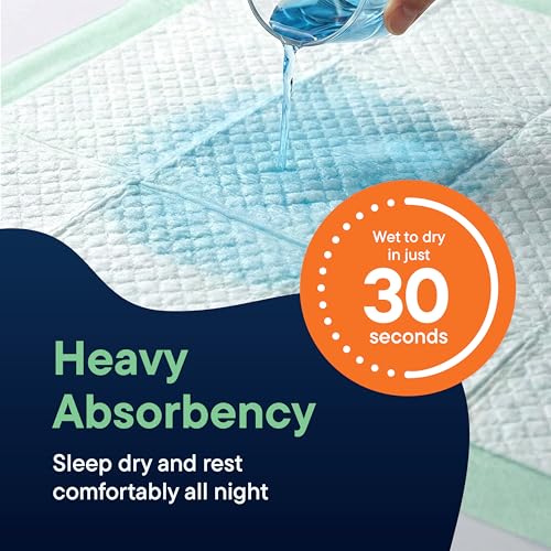Almohadillas para incontinencia Chucks Pads de 36x36 para proteger camas de ancianos y niños 2