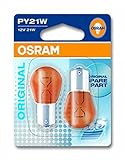 OSRAM PY21W 7507-02B 12V BAU15s Blinker Doppelblister Glühlampen Autolampen