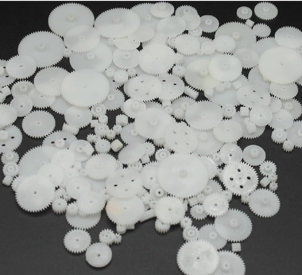 200pcs Plastic Gears 0.5 Module for DC Motor DIY Model Toys Accessories