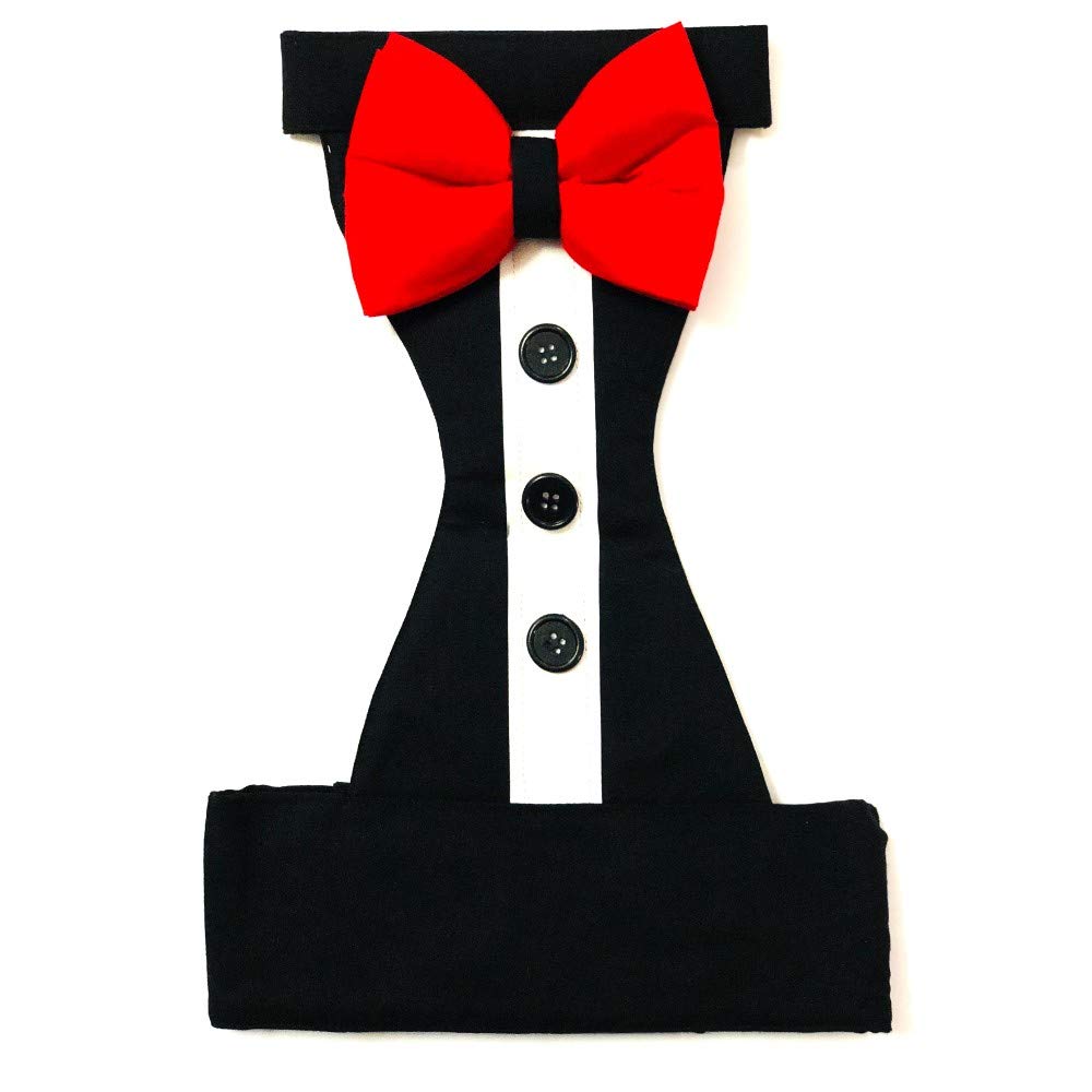 That Dog In Tuxedo The Cummerbund Dog Tuxedo - Classic Black (Size XL) (B07P3LB2YX) Amazon Price History, Amazon Price Tracker