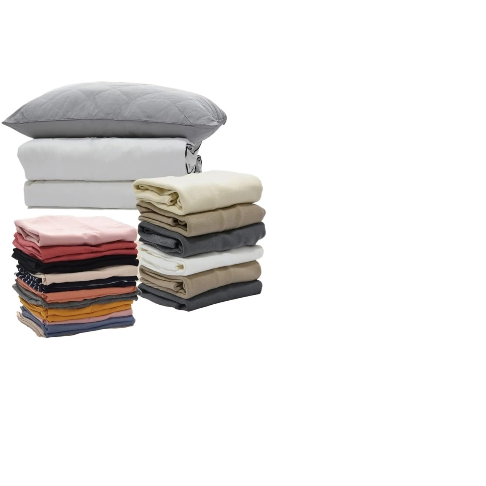 Bolsas de Compresión al Vacío Paquete de 20 bolsas almacenamiento al vacío | Compresión que ahorra espacio for edredones y mantas, bomba manual for ropa selladora incluida(5 Pack Roll Bag M)