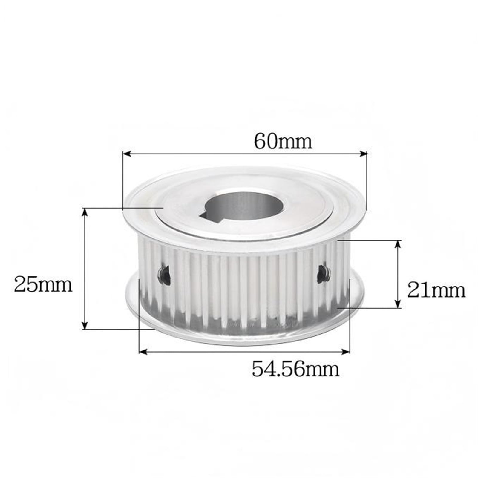 Zahnriemen-Antriebsscheibe 5M Synchrone Zahnriemenscheibe Mit 35 Zähnen, Breite 21 Mm(Bore 32/10 * 3.3)