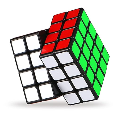 Irrdfo 4X4 Speed Cube, 4X4 Cube Puzzle Black thumb #2