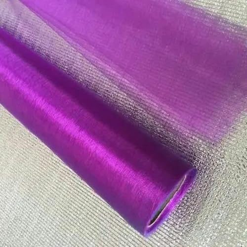 Tissu organza de 50cm pour une décoration de mariage féerique