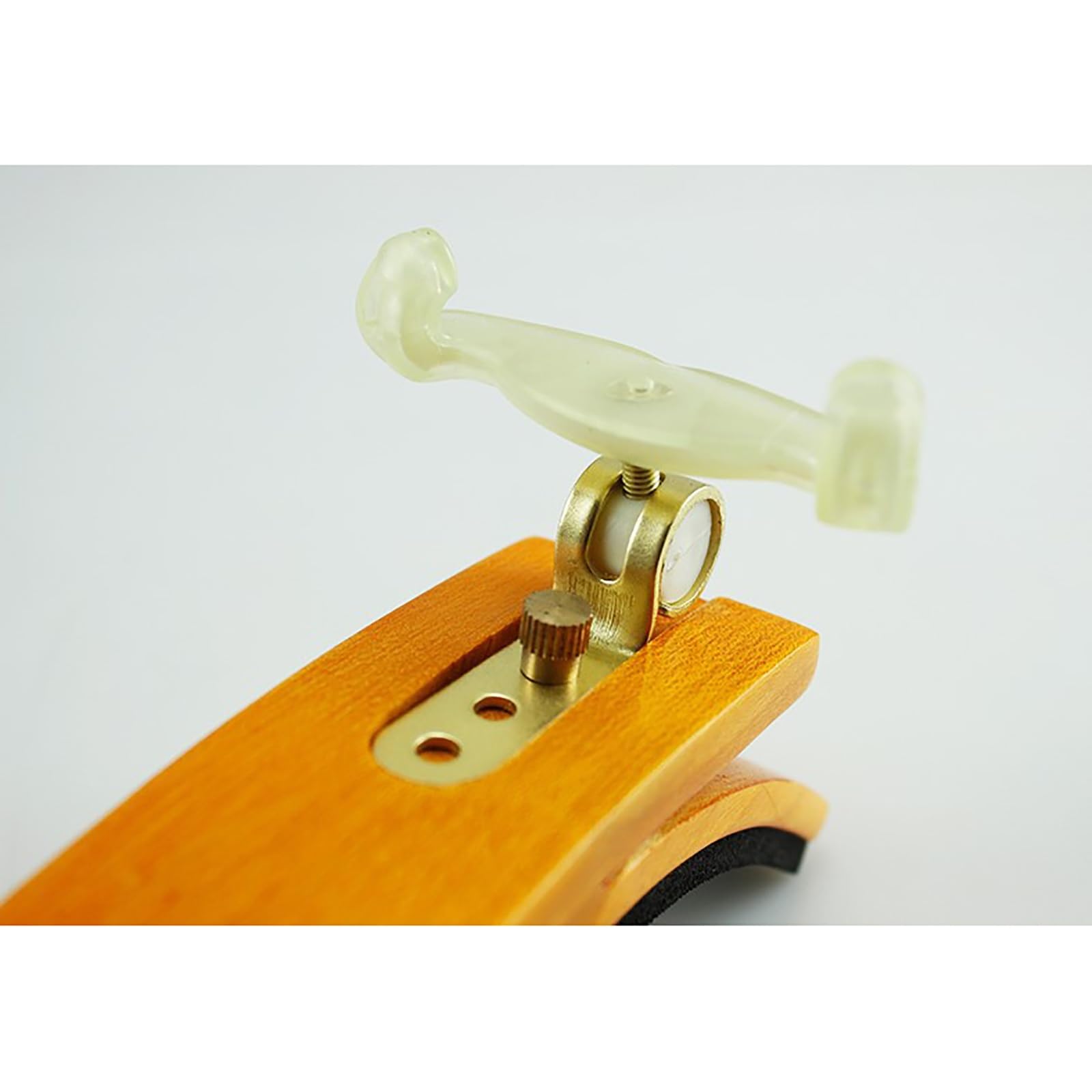 Hombreras de violín， Reposabrazos Ajustable for violín de Madera, Almohadilla for Hombros, reposamuñecas for violín(4/4 3/4)