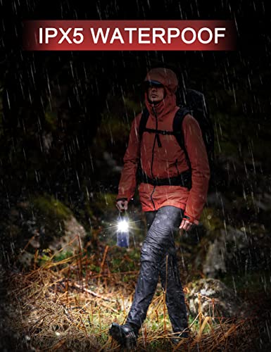 Fulighture Camping Lantern Portable Camping Light Battery Powered, Camping Lamp Waterproof Hanging Led Tent Light For Outdoor Hiking Garden Fishing Emergency (Blue) #TOP5