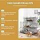 GNAUMORE Haustier Käfig Reinigung Spray,Geruchsentferner und Fleckenentferner,Enzymreiniger Tierkäfig wie Hundeurin oder Ausscheidungen auf Sofa,Sessel,Matratze,Auto UVM 120ML
