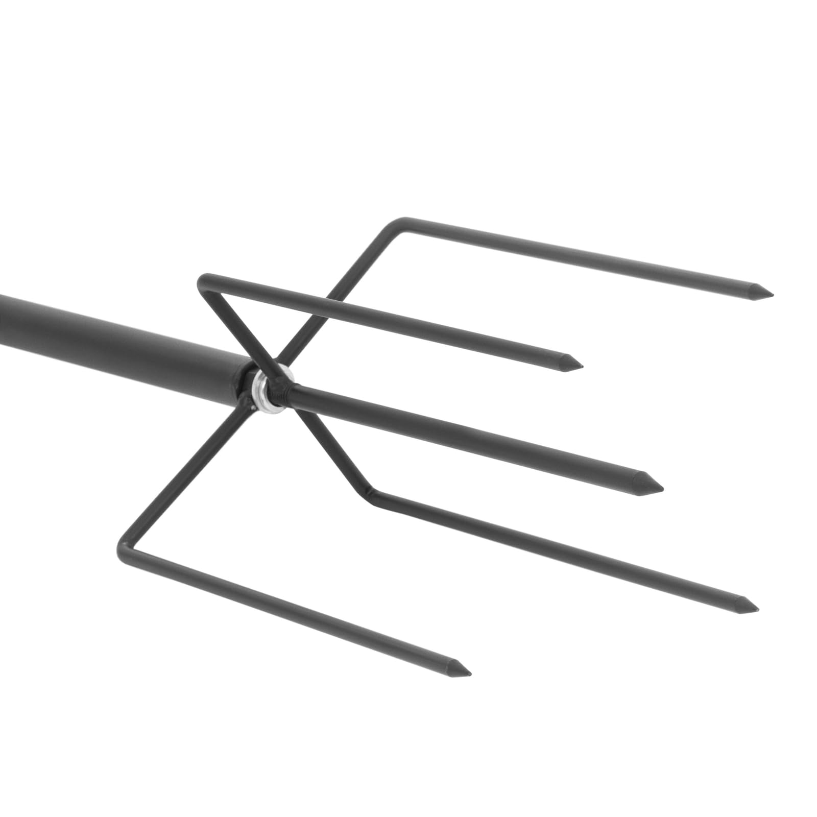 Lot De 4 Piquets Guirlande Guinguette Inox – Hauteur Modulable Jusqu'à 2,60 M, Pour Décorer Le Jardin Piquet Guinguette 2.60 M