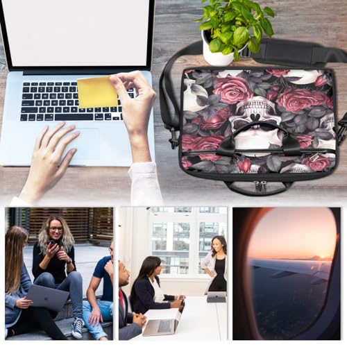 Maletín para portátil floral para laptop de 15 pulgadas miniatura 6