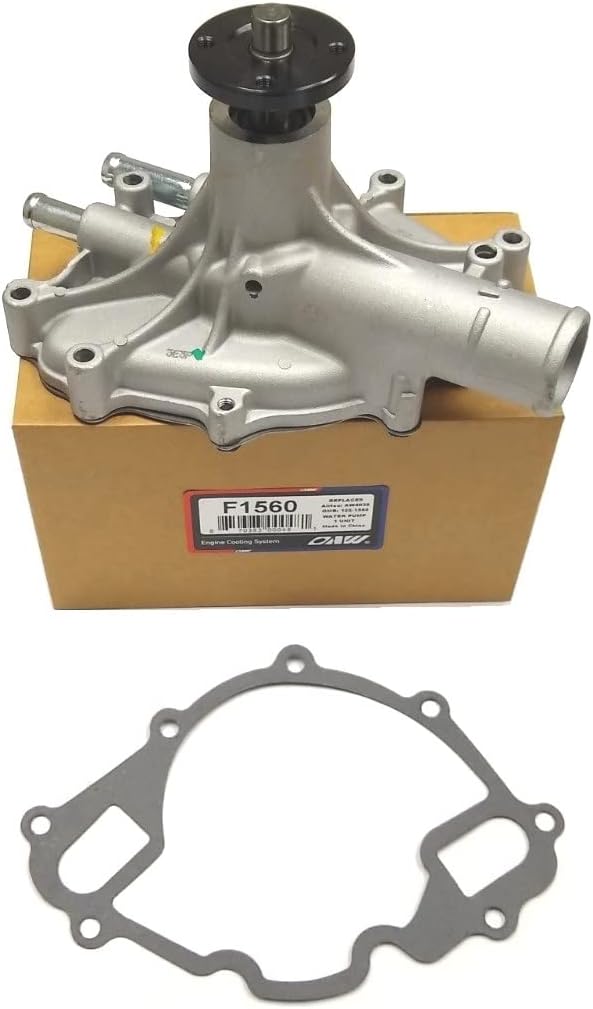 OAW F1560 Engine Water Pump for 86-93 Ford Mustang, 86-88 Thunderbird, 86-92 Lincoln Mark VII, 86-90 Town Car w/Small Block V8 5.0L