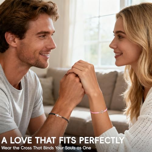 Set de Pulseras Ajustables para Parejas en Acero Inoxidable miniatura 2
