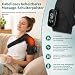 Schultermassagegerät, Nacken Schulter Massagegerät Gerät mit Wärme & Vibration, Schulterbandage Schultergurt Muttertagsgeschenk Vatertagsgeschenk für Papa Mama