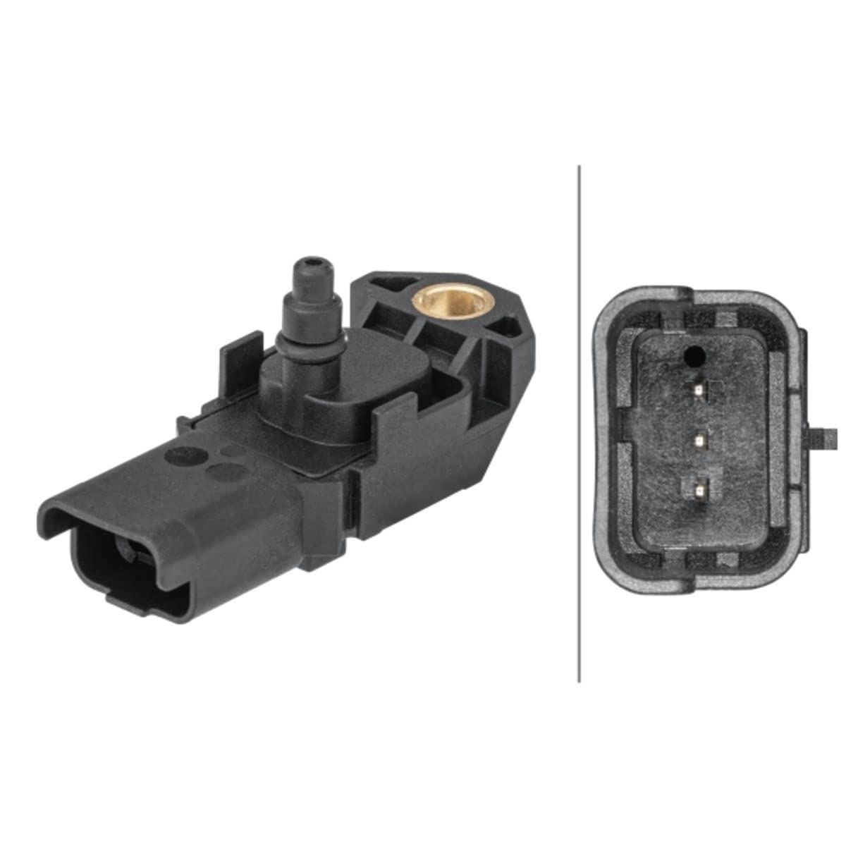 HELLA 6PP 009 403-461 Boost Pressure Sensor Fits Ford Jaguar Land Rover