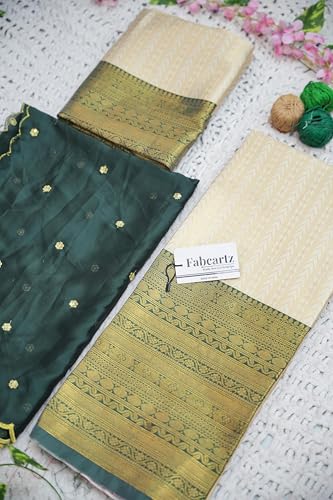 Image of Fabcartz Tranding South Indian Pattu Lehenga Choli For Women
