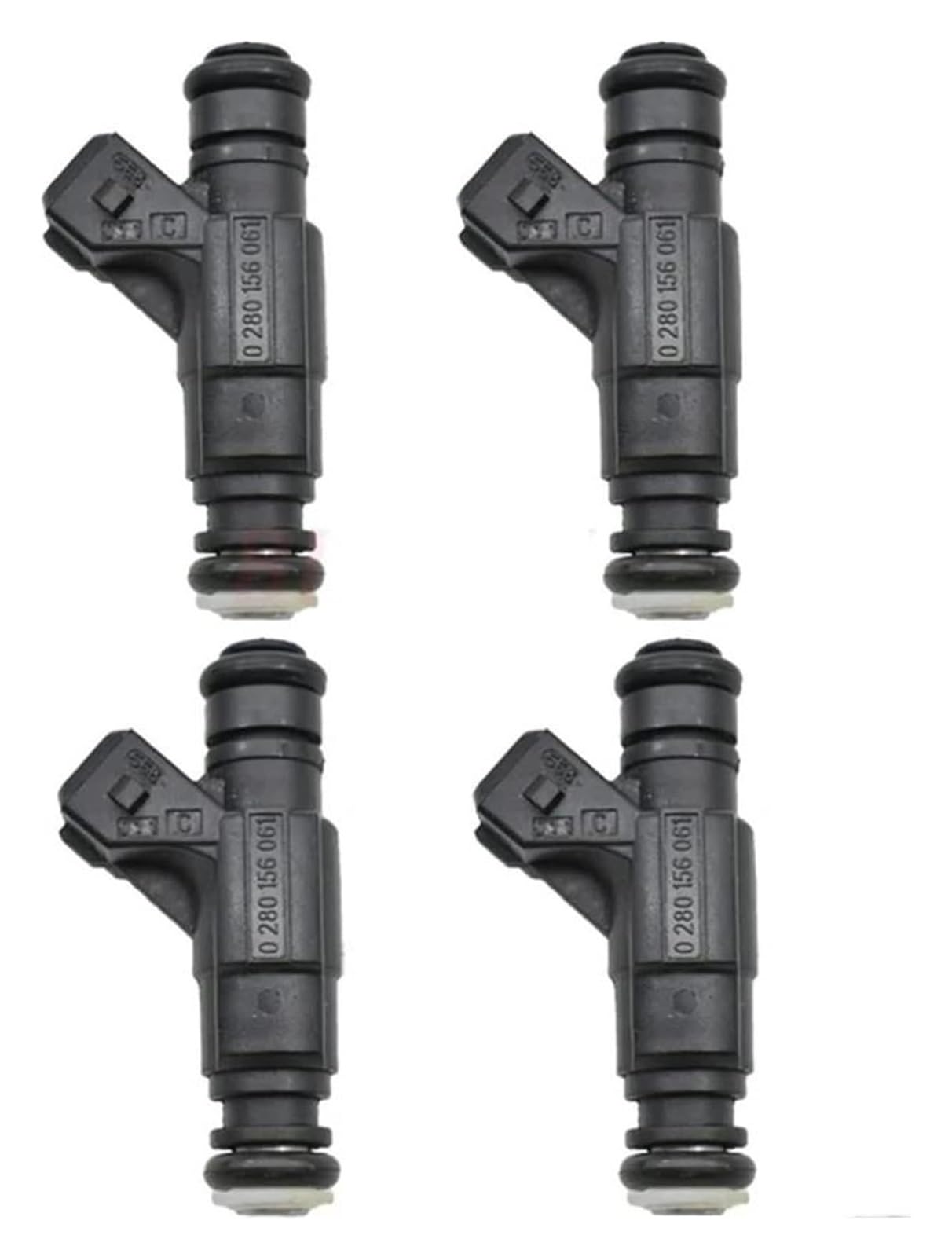 Izqltwkr One Color Fuel Petrol Injector Nozzle For Vw For Golf L4 1.8L Car Petrol Injection Nozzles 0280156061 Turbo 4X Fuel Injector Nozzle Assy