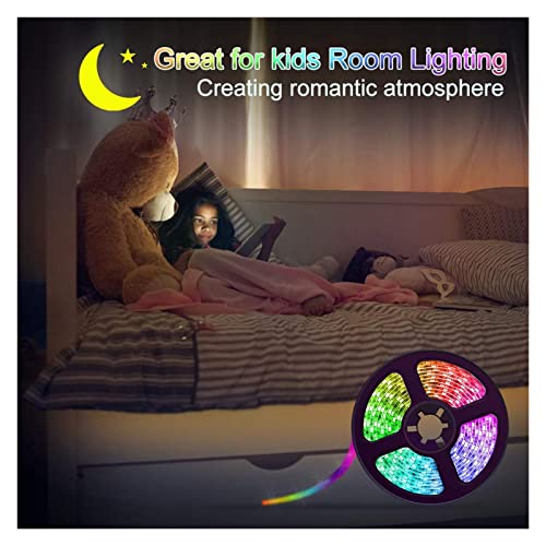 Cinta LED flexible de 5 V con mando a distancia para decoración interior 7