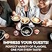Coffee Creamer Singles Variety Pack 48-Count – Bulk Individual Coffee Creamers Perfect for Coffee Mate Lovers - Non-Dairy Flavored Creamers: Italian Sweet Cream, Original, Vanilla Caramel, Hazelnut