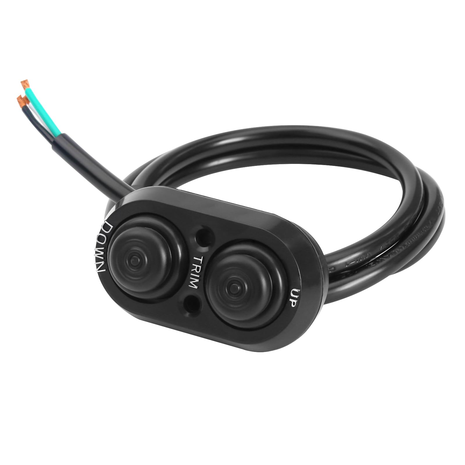 Boat Trim Switch,Tilt Trim Switch Waterproof, Jack Plate Switch Suitable for Fishing Boats Yachts Ships