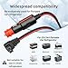 12V/24V Refrigerator Power Cord, 9.8FT Heavy-Duty DC Cable for Portable Car Freezer, Compatible with Most 12/24V Electric Coolers & Fridges (Cigarette Lighter Plug)