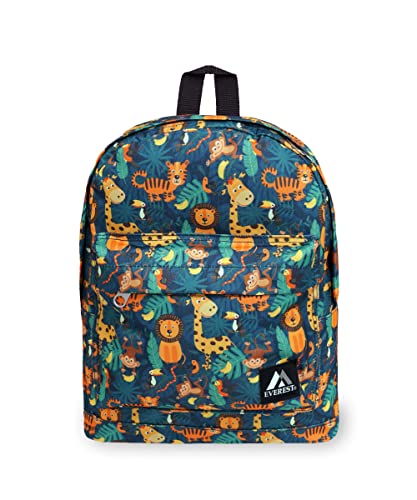 Everest Unisex-Adult's Pattern Backpack, Green, One Size2