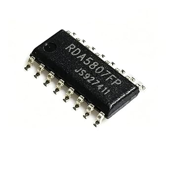 10Pcs RDA5807FP FM Stereo Radio IC Chip SOP-16